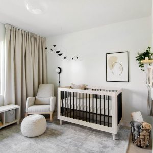 Modern Minimal Gender-Neutral Nursery